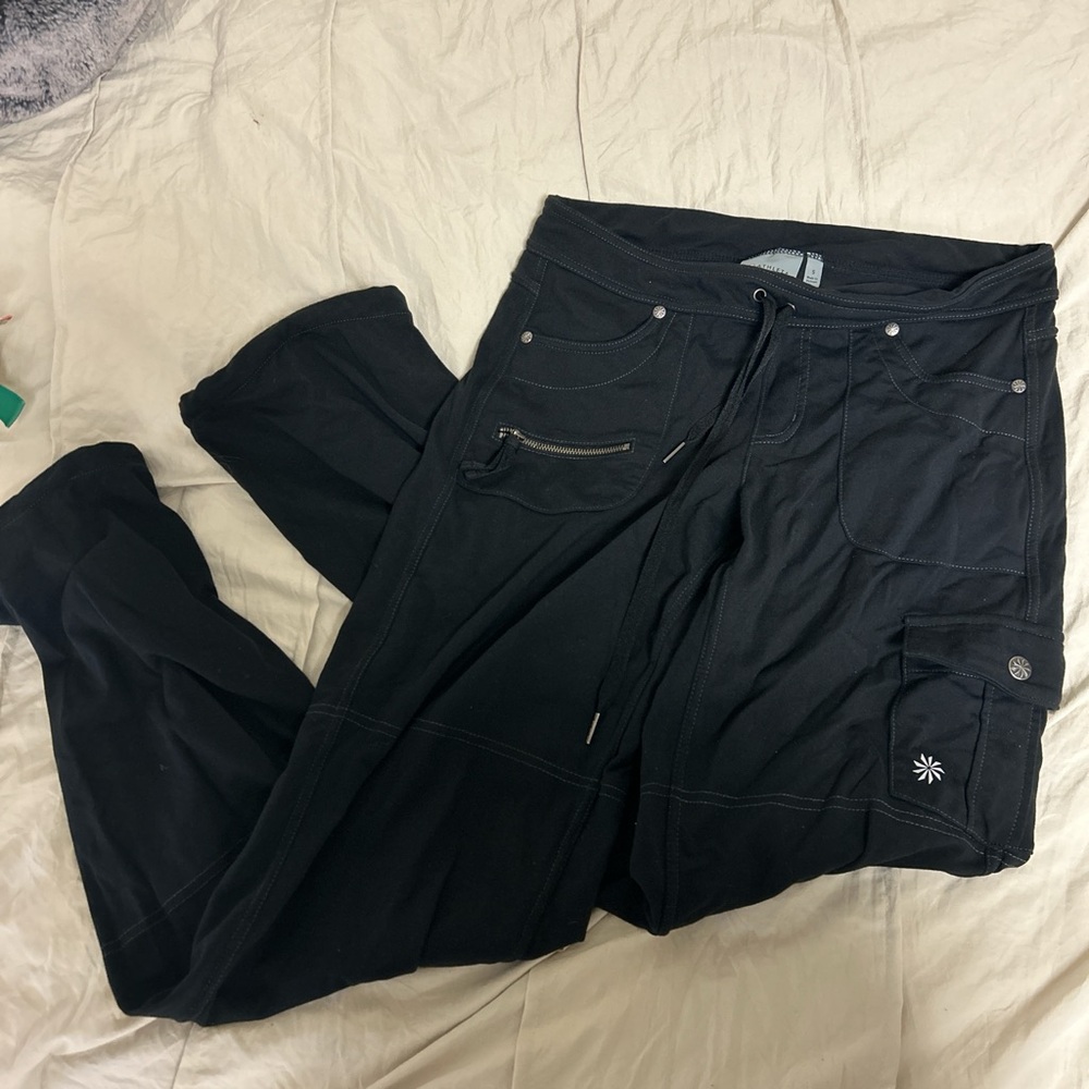 Black Athleta sweatpants